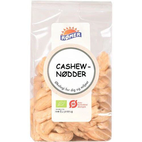 Cashewnødder øko  100 Gram