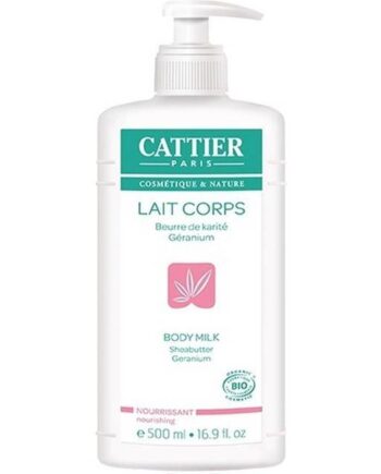 Cattier Body Lotion Sheabutter Og Geranium 500 Ml