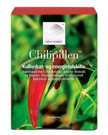 Chilipillen 60 Tabletter