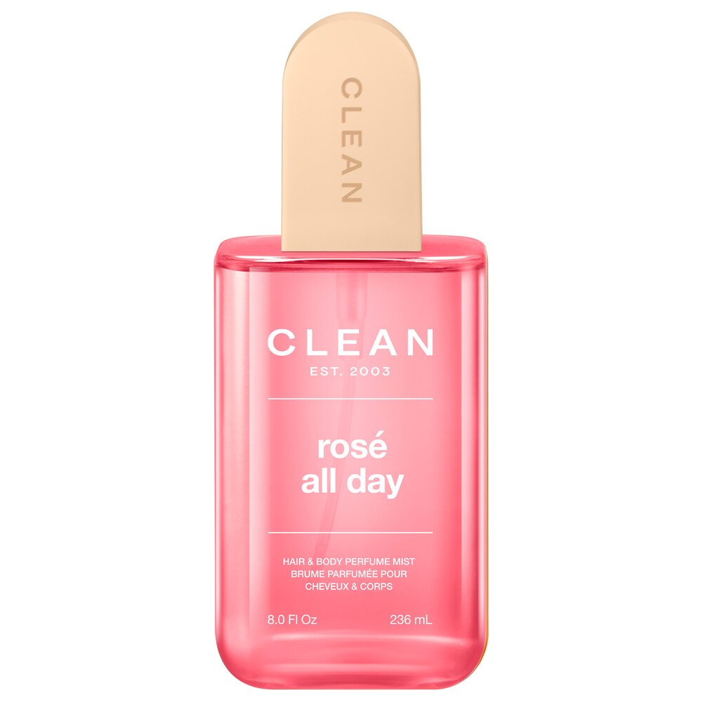 Clean Rosé All Day Hair   Body Perfume Mist 236 Ml