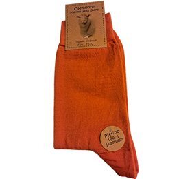 Clemente Merinostrømper Orange Str 35 38 1stk