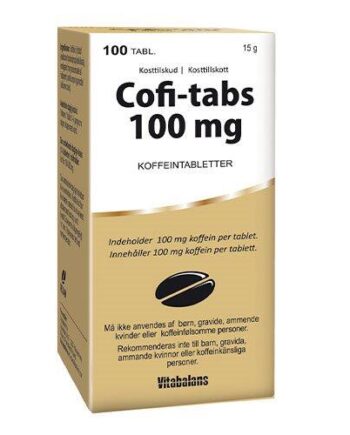 Cofi-tabs 100 Tabletter