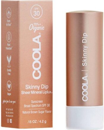 Coola Sheer Mineral Liplux Spf 30 Skinny Dip   2g