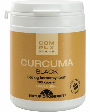 Curcuma Black      Gurkemeje Og Sort Peber 180 Kapsler