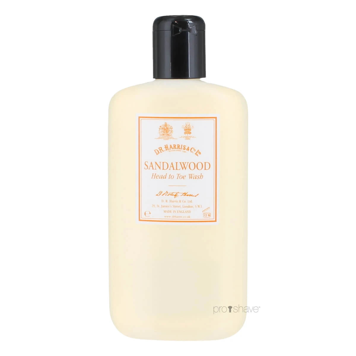 Harris   Co  Ltd Sandeltræ Head-to-toe Wash  250 Ml
