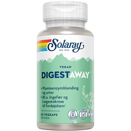 Digestaway 60 Kapsler  Bedst Før 10-26