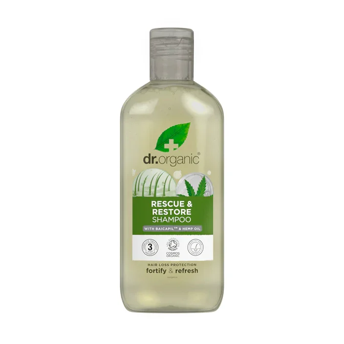 Dr  Organic Hemp Oil Rescue Shampoo 250 Ml