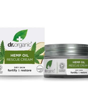 Dr  Organic 24 Hr Rescue Creme Hemp Oil 50 Ml