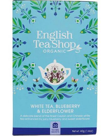 English Tea Shop White Tea   Blueberry   Elderflower 20 Br