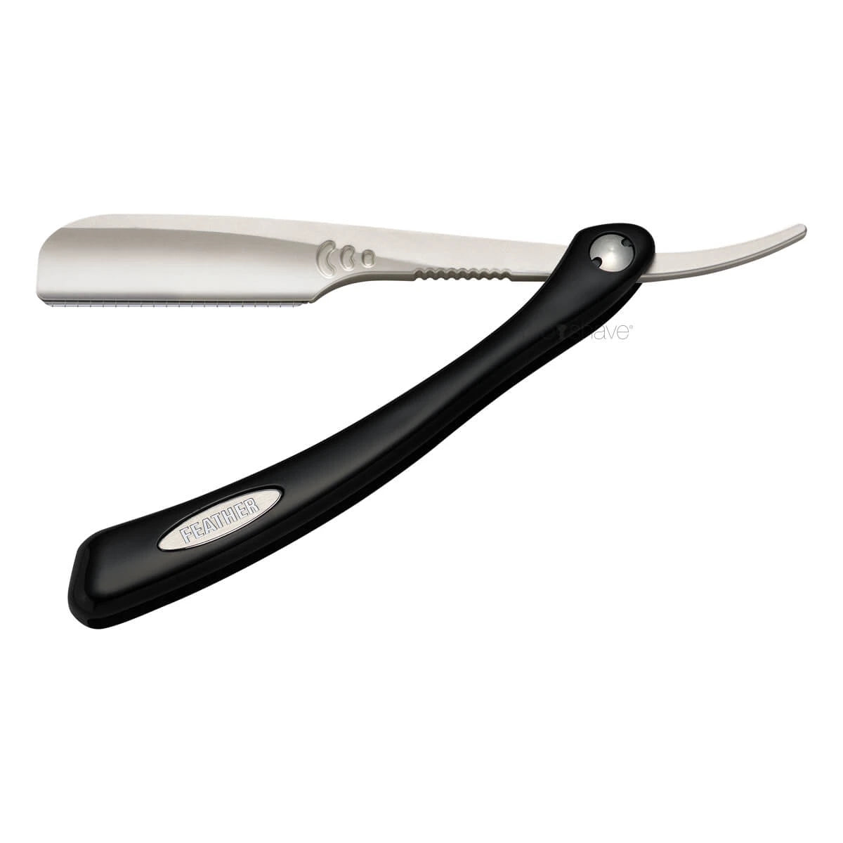 Feather Shavette  Artist Club Sr Razor  Sort