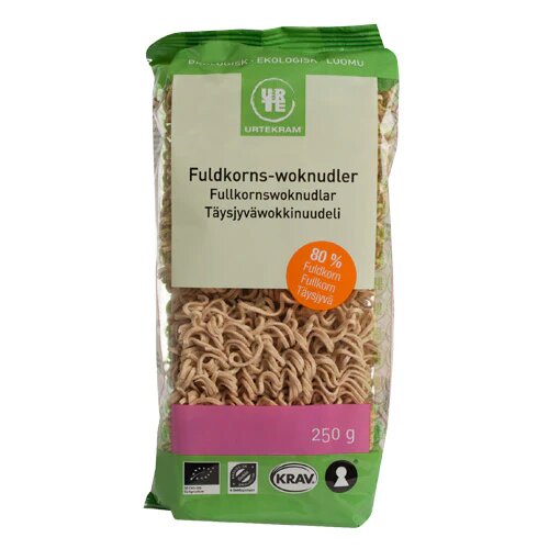 Fuldkorns Woknudler økologiske 250 Gram