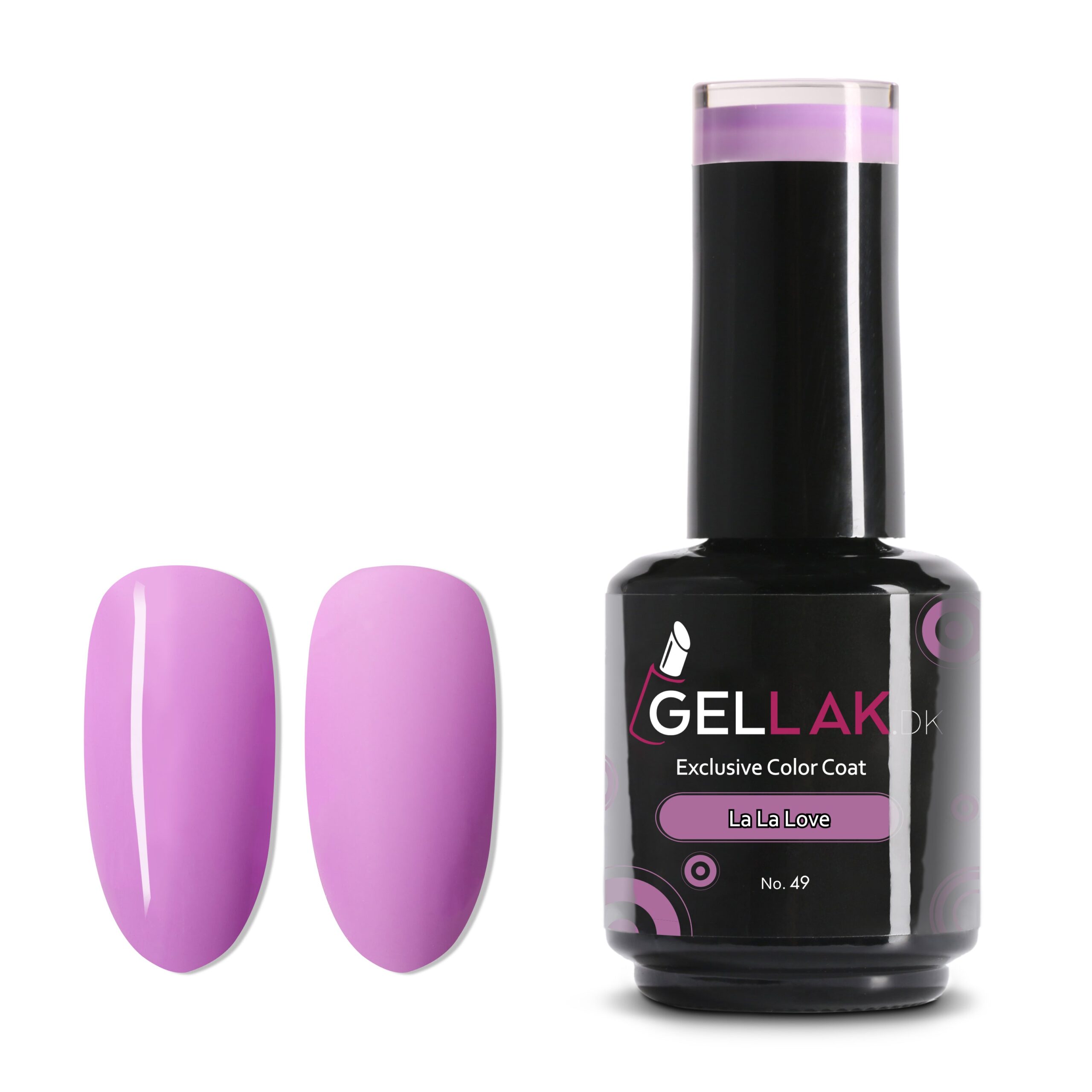 Gel Neglelak Lilla 15 Ml La La Love No 49 Gellak Dk