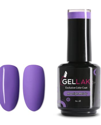 Gel Neglelak Lilla   15 Ml   Moonlight Melody No  43   Gellak Dk