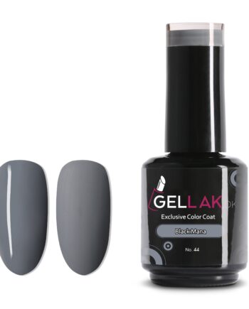 Gel Neglelak Mørkegrå   15 Ml   Black Mana No  44   Gellak Dk