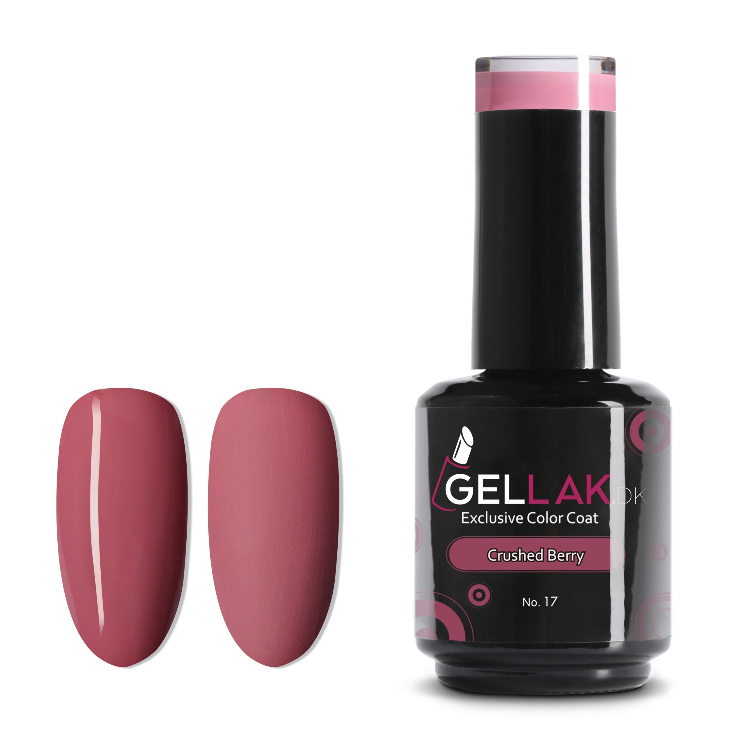 Gel Neglelak Nude 15 Ml Crushed Berry No 17 Gellak Dk