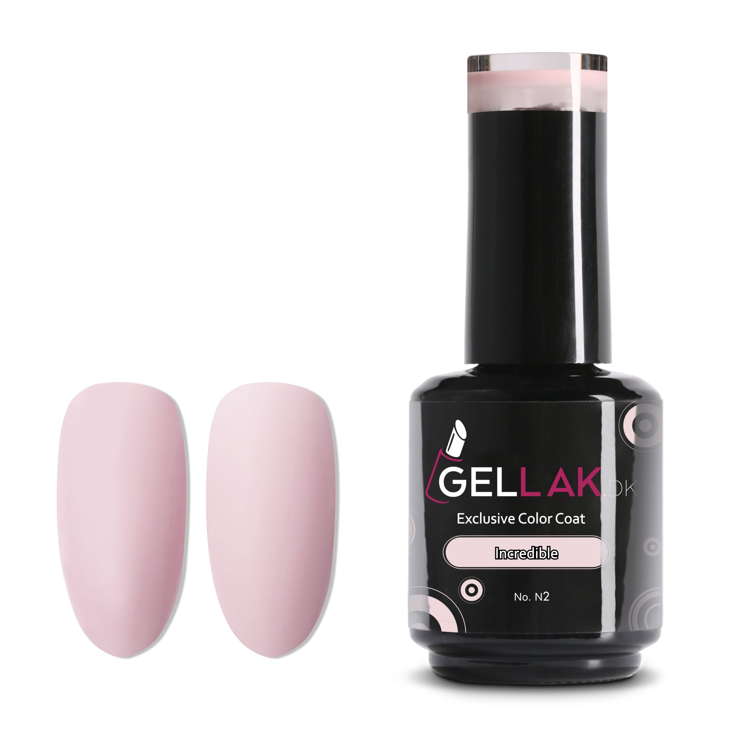 Gel Neglelak Transparent Nude 15 Ml Incredible No N2 Gellak Dk