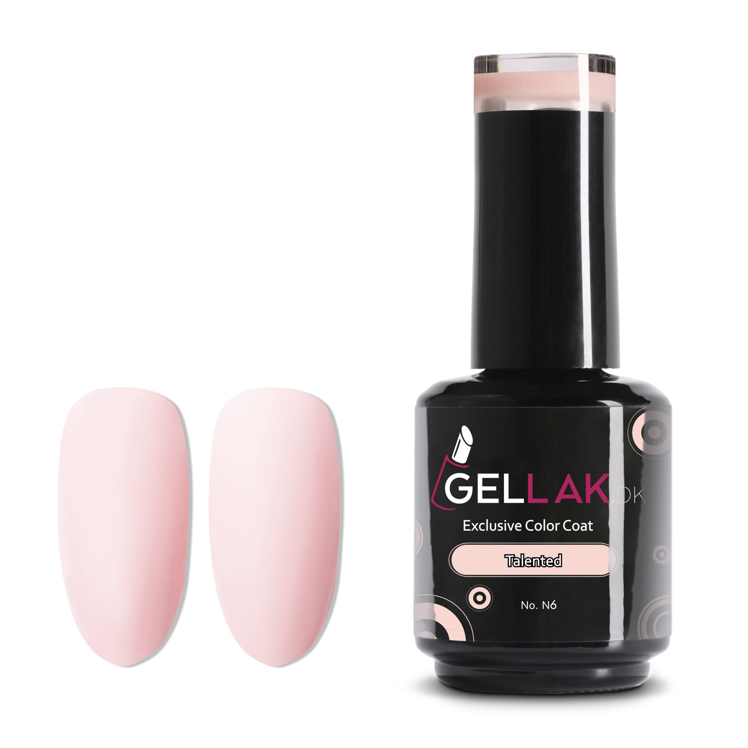 Gel Neglelak Transparent Nude 15 Ml Talented No N6 Gellak Dk
