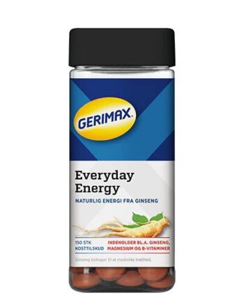 Gerimax Daglig Energi 150 Tabletter
