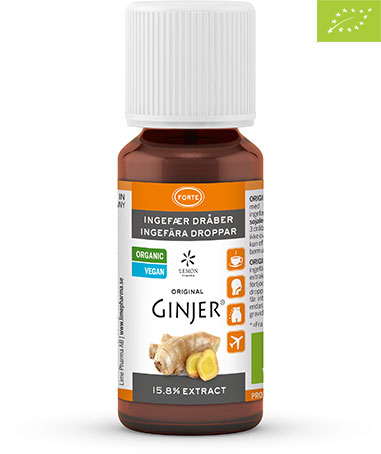 Ginjer Forte økologiske Ingefærdråber   50 Ml