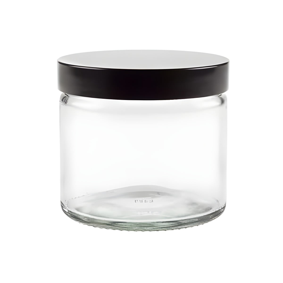 Glas Bøtte 250 Ml Klar Med Sort Skruelåg Tæt Lukning Cm Høj Cm Diameter Hedenhus Perfekt Til Cremer Og Lotions