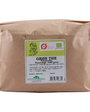 Grøn Gunpowder Te økologisk   Kg