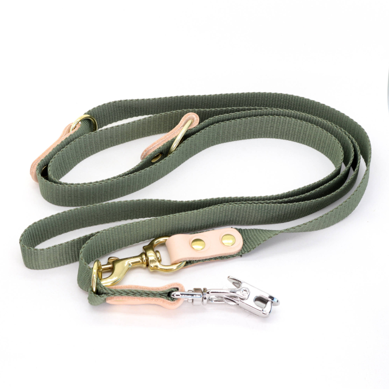 Grøn Hundesnor   Markprøveline Med Quickudløser 25mm   250 Cm