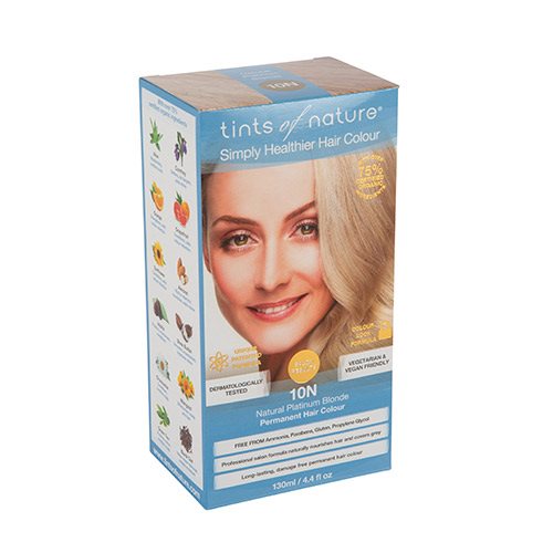 Hårfarve 10n Platinium Blonde Blonde Tints Of Nature 130 Ml
