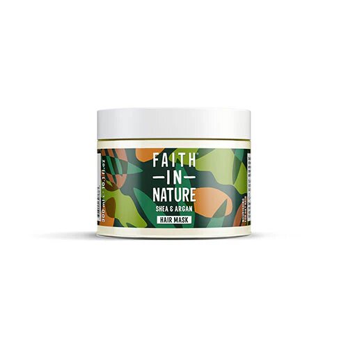 Hårmaske Shea   Argan Faith In Nature 300 Ml