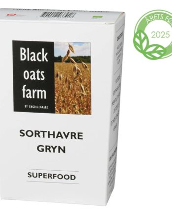 Havregryn Sort  Grovvalsede økologisk 835 Gram