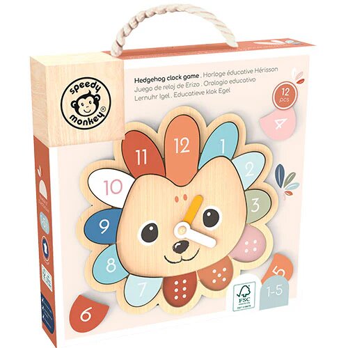 Hedgehog Clock Game - år Stk