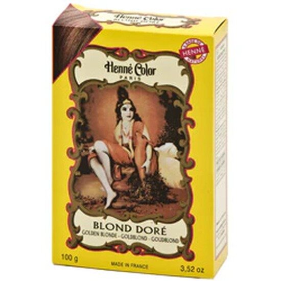 Henna Pulver Gyldenblond 100 Gram