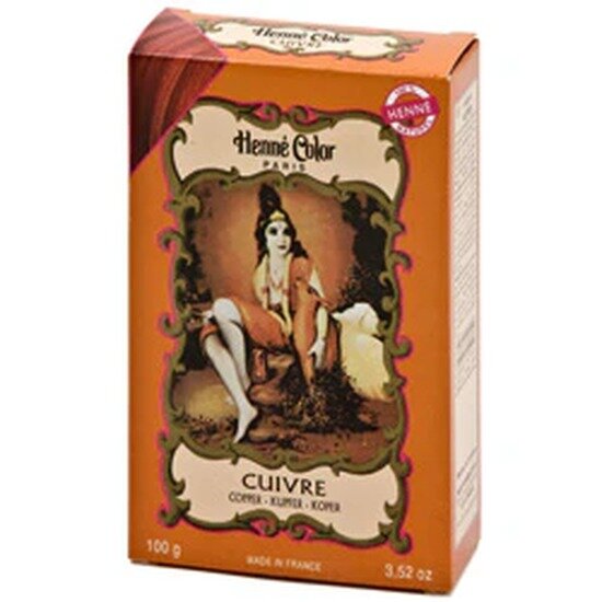 Henna Pulver Kobber 100 Gram