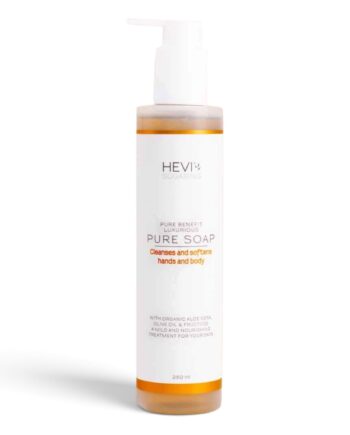 Hevi Pure Benefit Pure Soap  Skånsom Og Fugtgivende Sæbe Til Hænder Og Krop