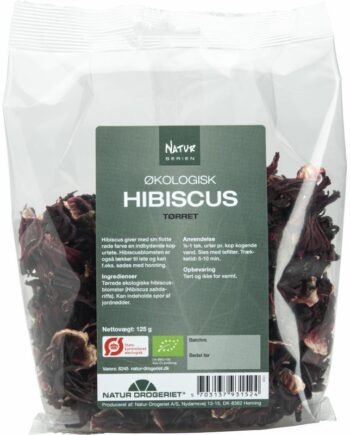 Hibiscus Hel økologisk 125 Gram