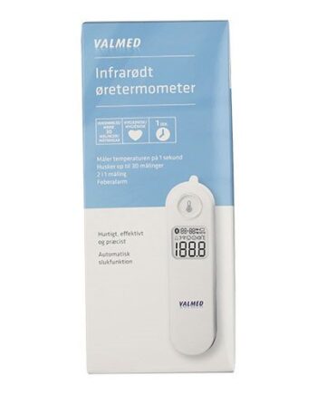 Infrarødt øretermometer   Stk