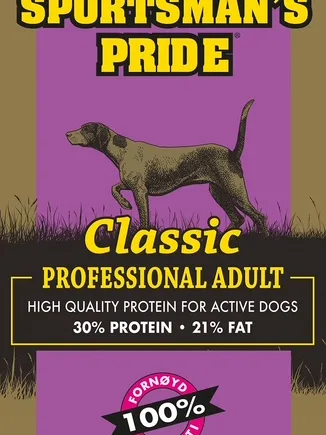 15 Kg Sportsman   Pride Classic Professional Adult  Lilla  Voksenfoder Til Hunde