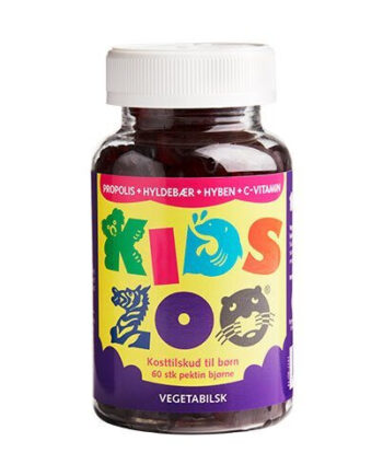 Kids Zoo Propolis   Hyld Hyben  -vit Vegetabilsk  60stk