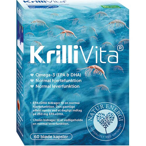 Krillivita Krillolie  500 Mg 60 Kapsler