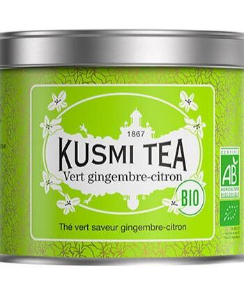 Kusmi Grøn Te Citron Og Ingefær    100g