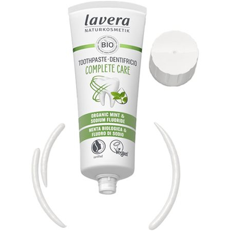 Lavera Basis Tandpasta Mint Med Fluor 75 Ml