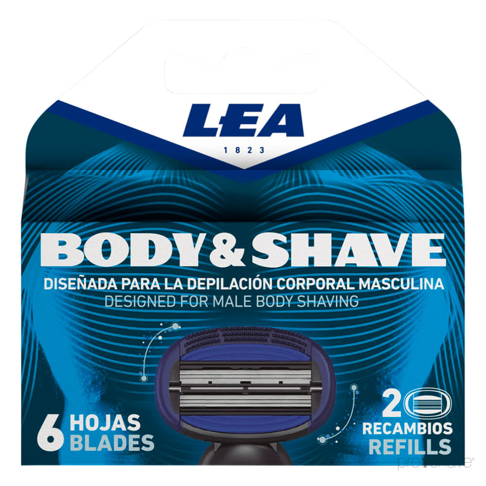 Lea Classic Body   Shave  Cartridge Med   Refill Barberblade      Klinger