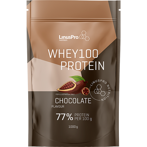 Linuspro Whey100 Chokolade 77  Protein 400g