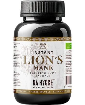 Lion   Mane Instant Svampe-ekstrak   Pulverform økologisk 40 Gram
