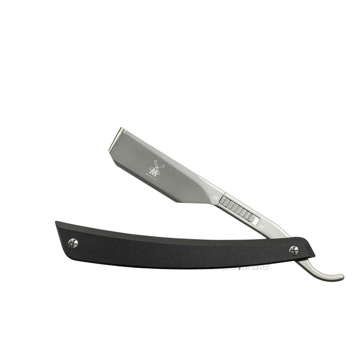 Mühle Shaving Straight Razor Til Udskiftelige Blade  Enthusiast Pro  Sort