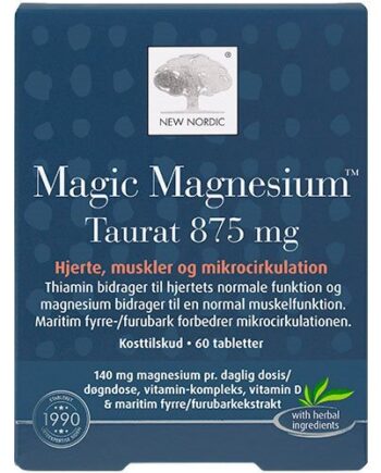 Magic Magnesium Taurat 60 Tabletter