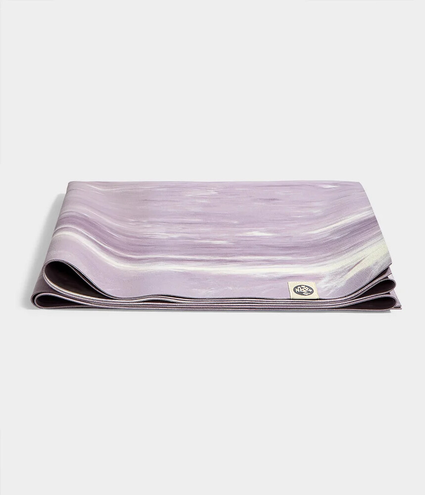 Manduka Eko Super Lite Rejse Yogamåtte   5mm  Elderberry Marbled