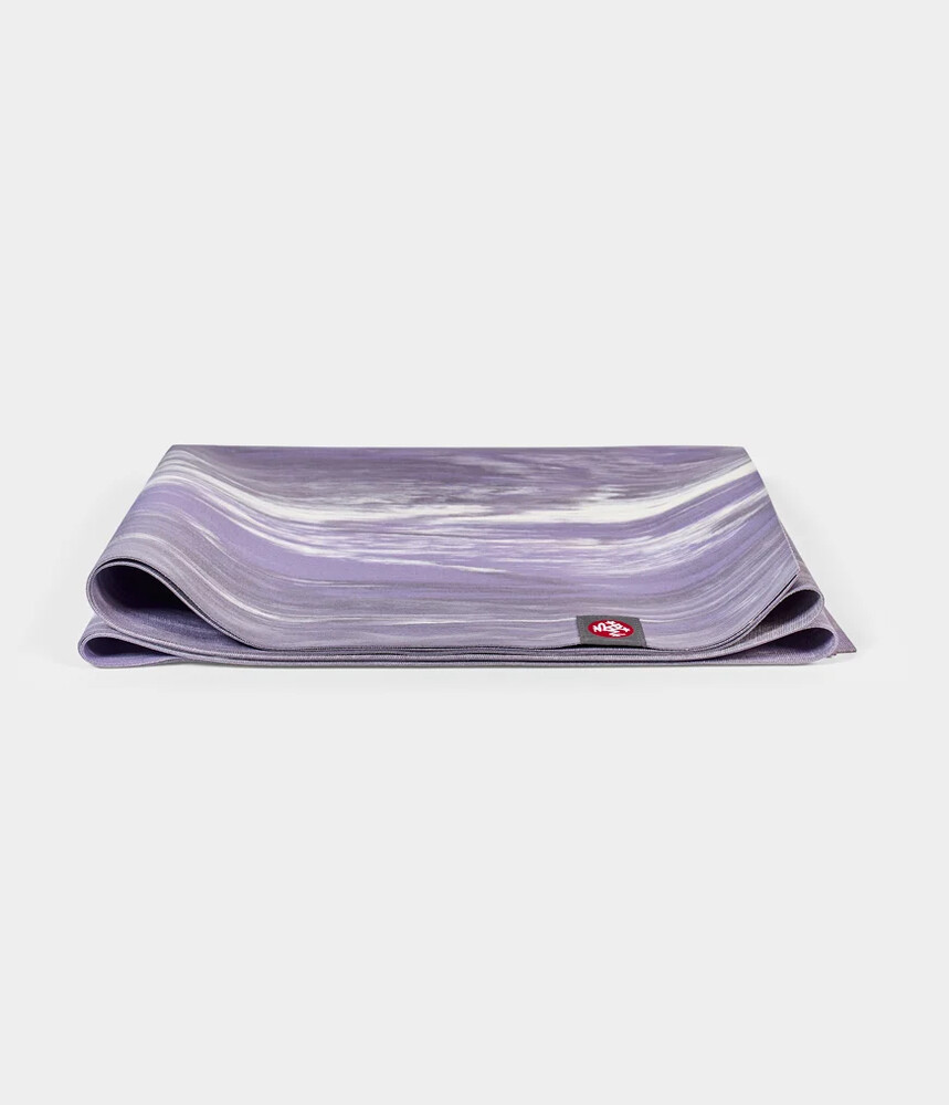 Manduka Eko Super Lite Rejse Yogamåtte   5mm  Hyacinth Marble