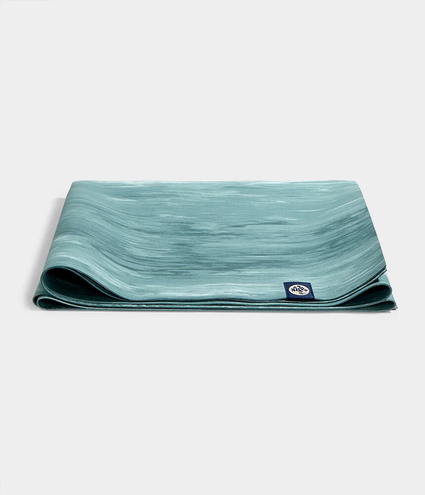 Manduka Eko Super Lite Rejse Yogamåtte   5mm  Sage Marbled
