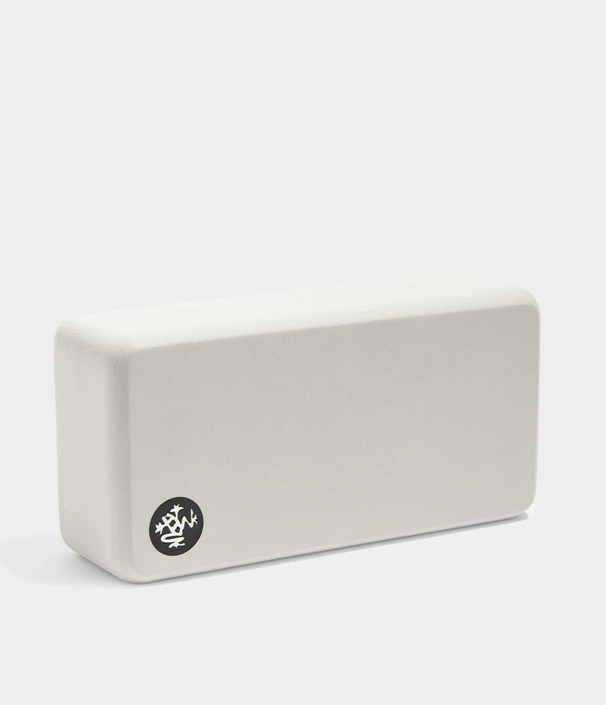 Manduka Lean Recycled Foam Yogablok  Linen