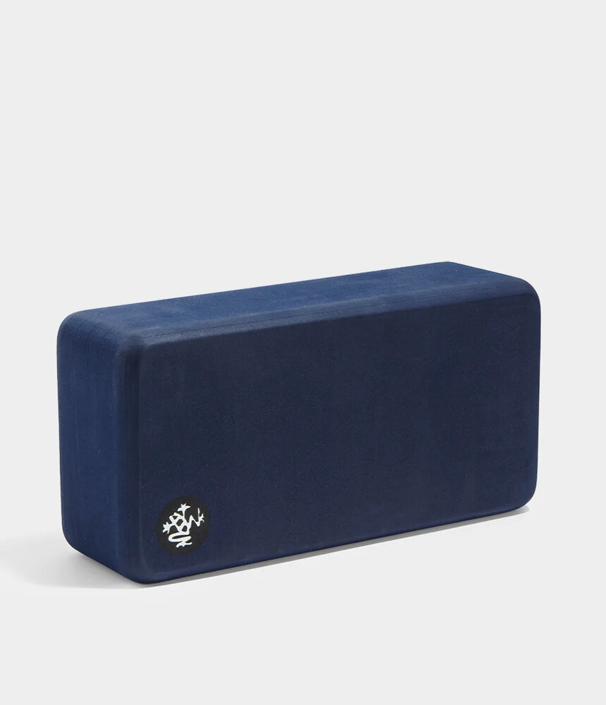 Manduka Lean Recycled Foam Yogablok  Midnight